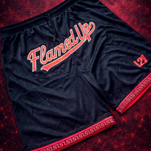 Flamed Up Shorts